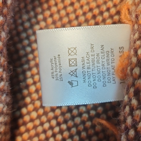 NWOT, Jaded London Sunset Scene Mountain knitted Vest size 8 Oversized - Picture 9 of 10